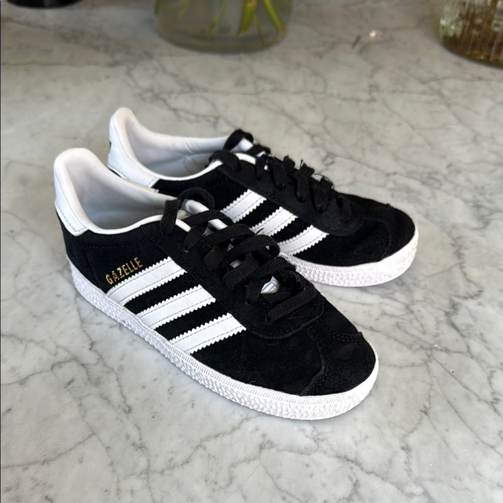 Adidas Gazelle Black Suede Sneakers